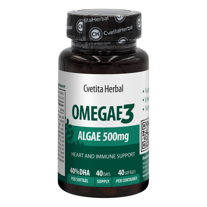 Omega 3 Alga Softgel - Omegae3 (60 / 40 kapszula)