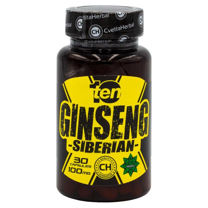 Szibériai Ginzeng Kapszulák - 10/ten (30 kapszula x 100mg)