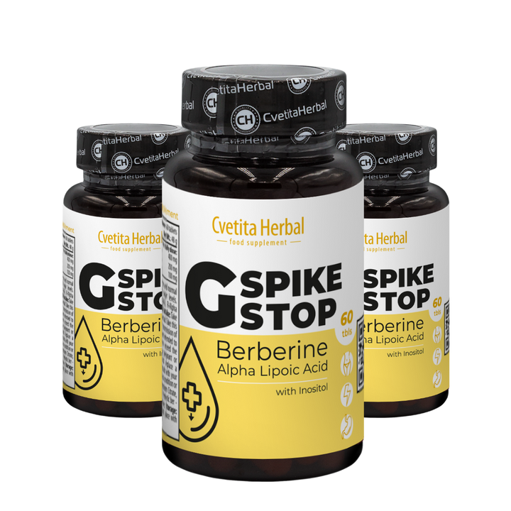 G Spike Stop - Berberin, Inozitol, Alfa Lipoinsav (60 tabletta)