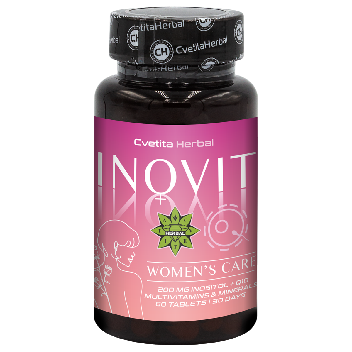 Multivitamin Ásványi anyagok Koenzim Q10 - Inovit 365 (60 tabletta)