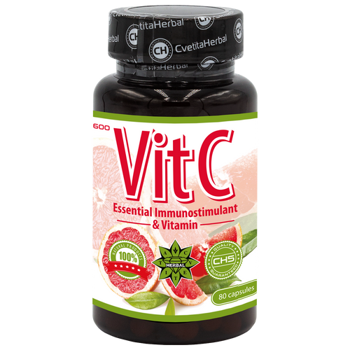C-vitamin - Vitamin C (30 / 80 kapszula x 600 mg)