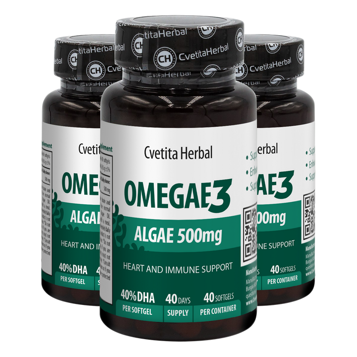 Omega 3 Alga Softgel - Omegae3 (60 / 40 kapszula)