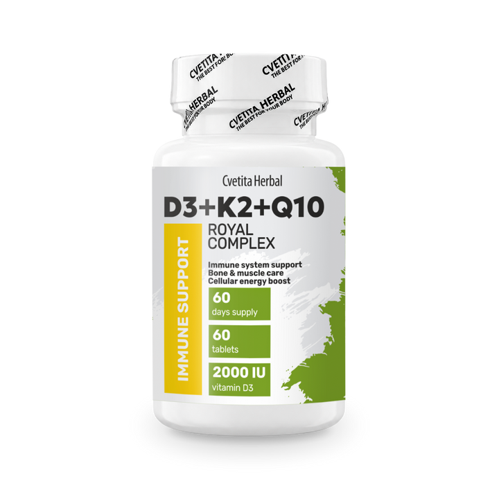 D3 + K2 + Q10 vitamin (60 tabletta)