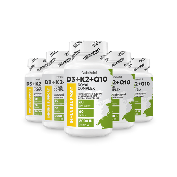 D3 + K2 + Q10 vitamin (60 tabletta)