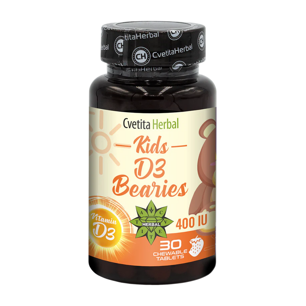D3 vitamin gyerekeknek - Kids D3 Bearies (30 tabletta x 600 IU)