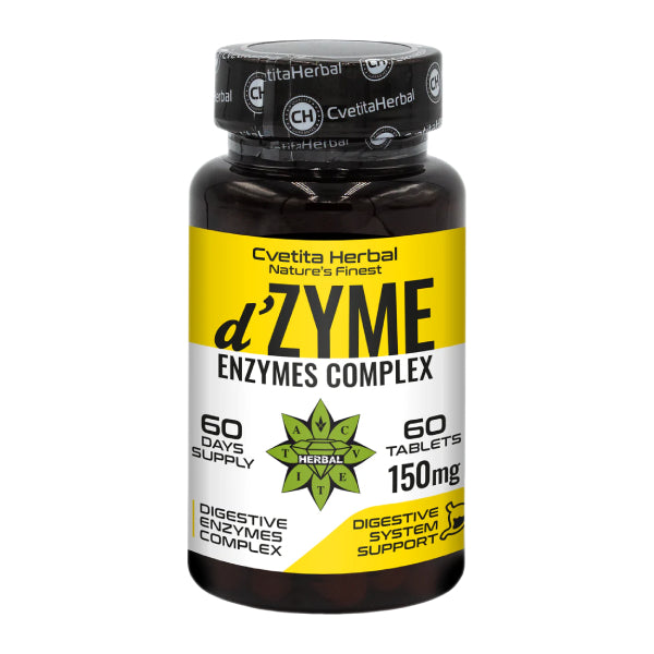 Multienzimes Komplex DeyZim - d'Zyme (60 tabl. x 150 mg)