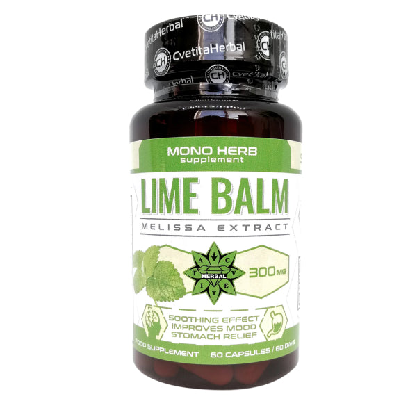 Citromfű kivonat - Lime Balm (60 kapszula x 300 mg)
