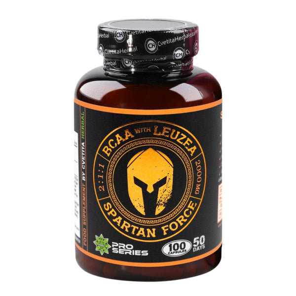 Leuzea és BCAA - Spartan Force (100 kapszula)