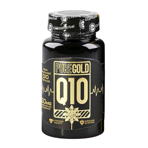 Koenzim Q10 Vegetáriánus – Pure Gold Q10 (60 kapszula)