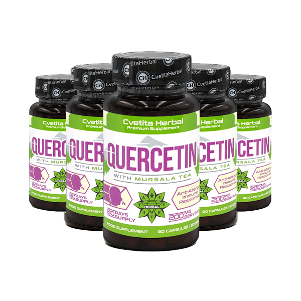 Quercetin és Mursalszki Tea (80 kapszula x 200 mg)