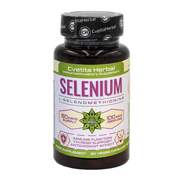 Szelén (Se) - Vegetáriánus (80 kapszula x 100 mcg)