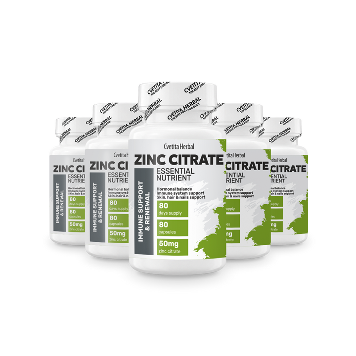 Cink Citrát - Zinc (80 kapszula x 50 mg)