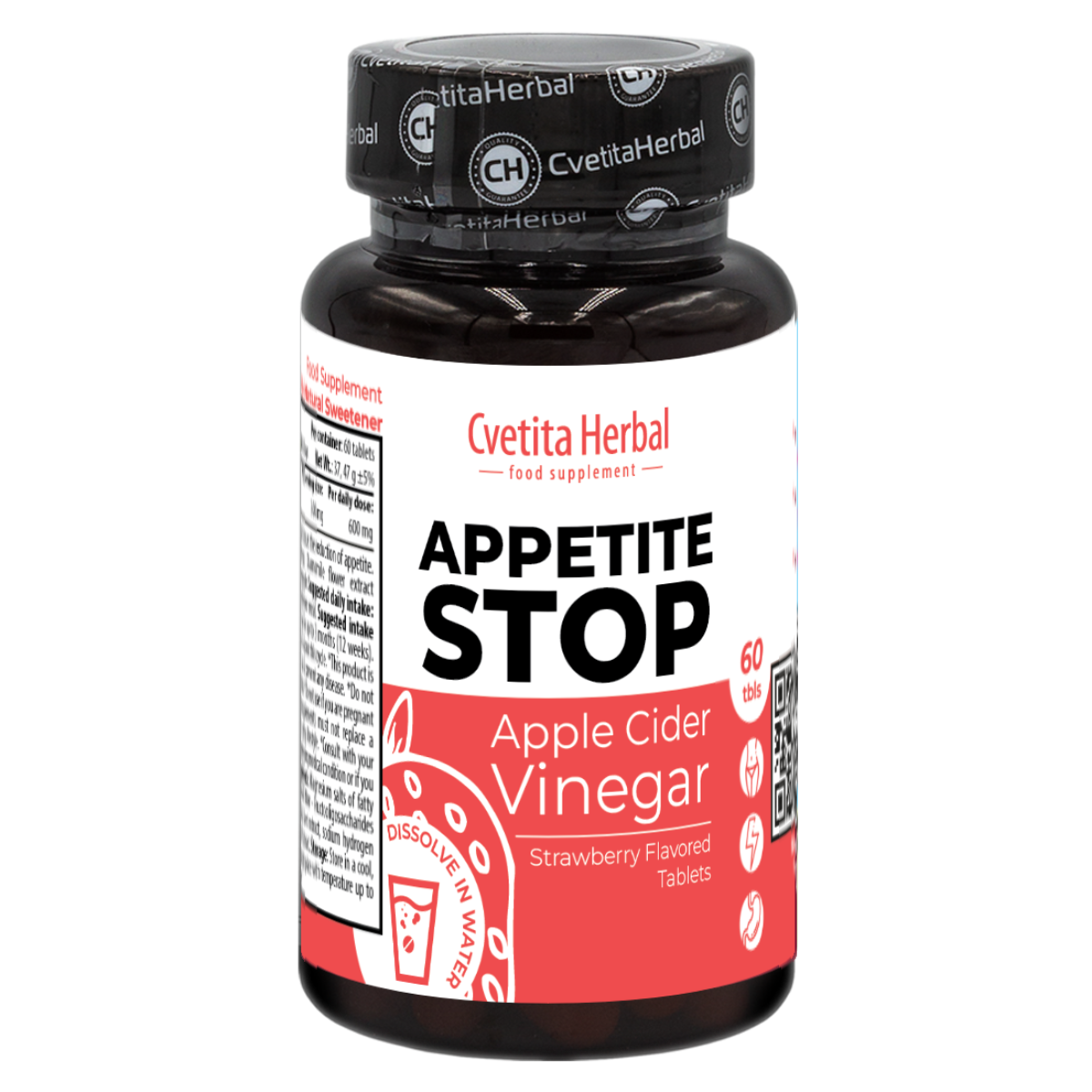 Almaecet "Eper" - Appetite Stop (60 tabl.)