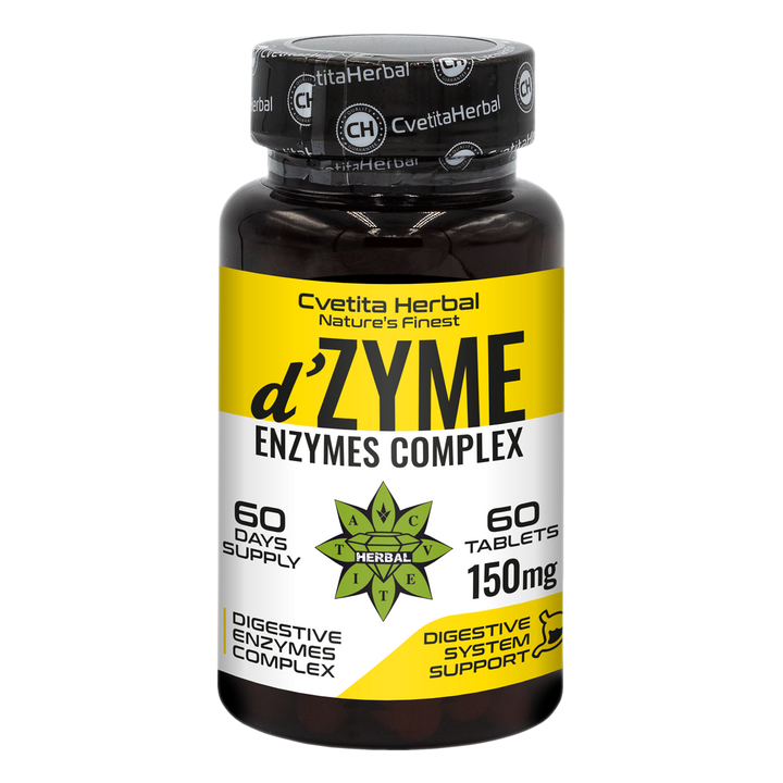 Multienzimes Komplex DeyZim - d'Zyme (60 tabl. x 150 mg)