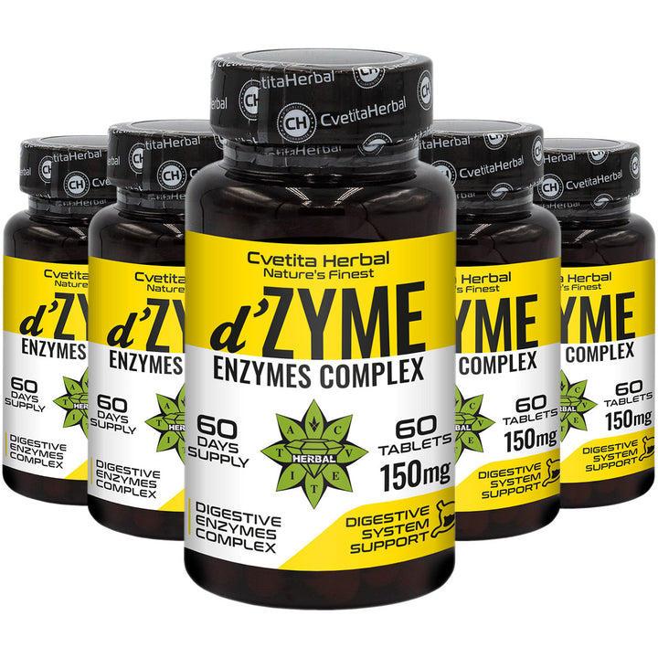 Multienzimes Komplex DeyZim - d'Zyme (60 tabl. x 150 mg)