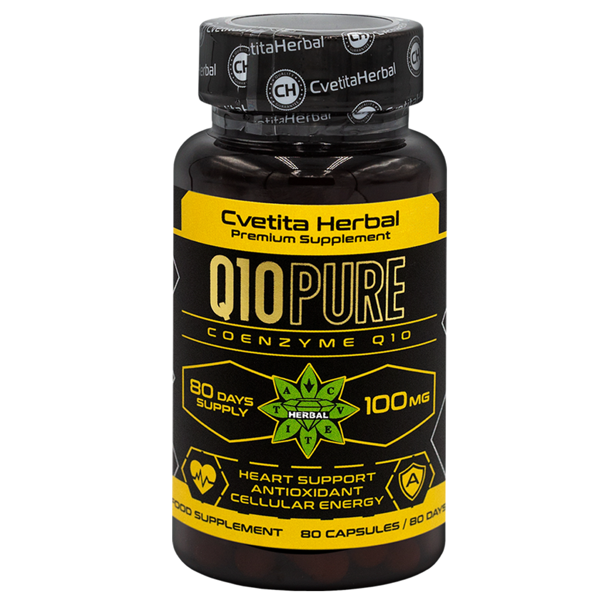 Koenzim Q10 PURE (80 tabl x 100 mg)