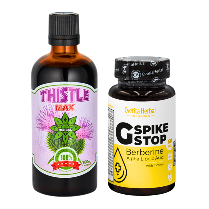 MÁJEGÉSZSÉG: G SPIKE STOP 60 tabl. + THISTLE MAX 100ml.