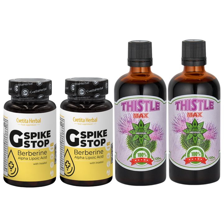 MÁJEGÉSZSÉG: G SPIKE STOP 60 tabl. + THISTLE MAX 100ml.