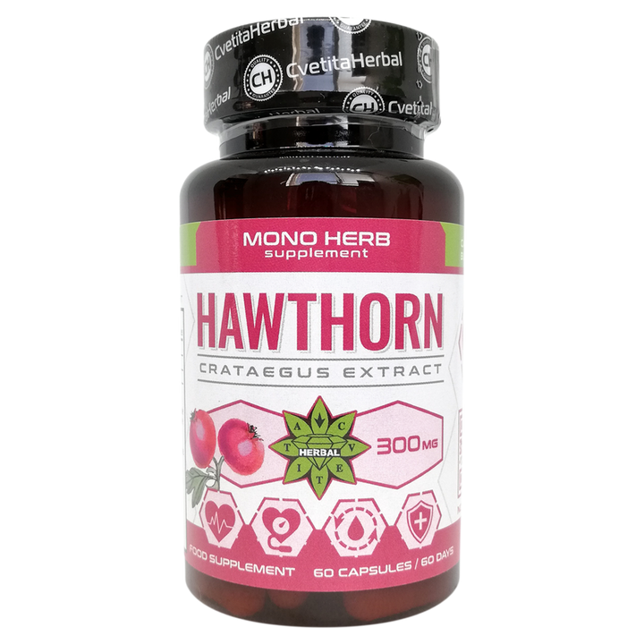 Galagonya kivonat - Hawthorn (60 kapszula x 300 mg)