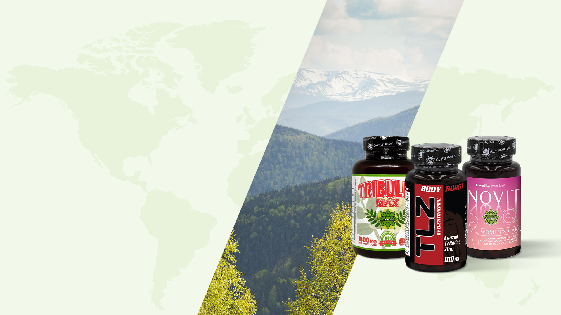 Български билкови екстракти – Tribulus Max, TLZ за мъже и мултивитамини за жени