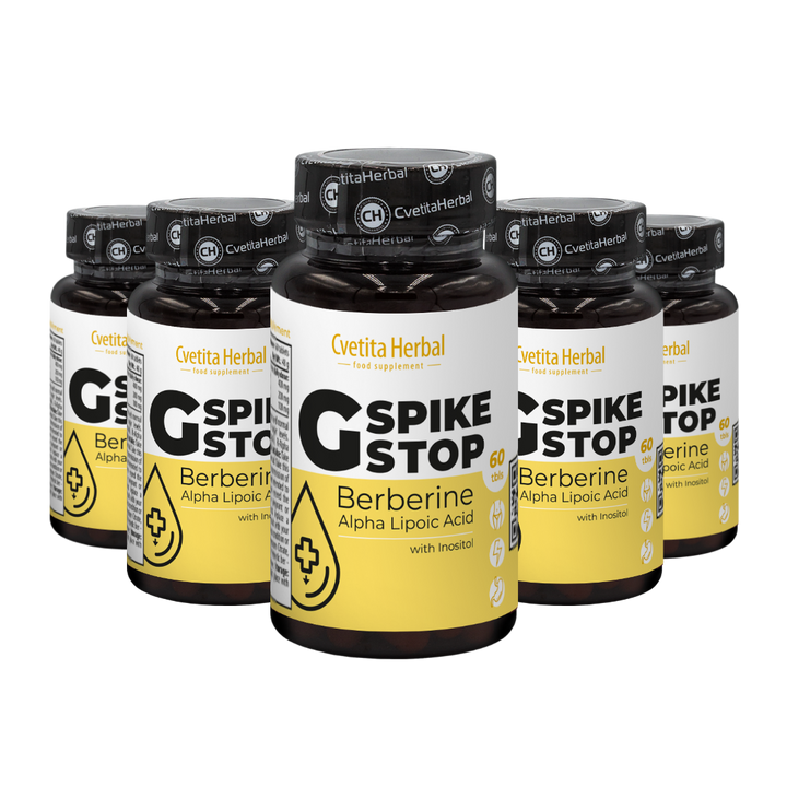 G Spike Stop - Berberin, Inozitol, Alfa Lipoinsav (60 tabletta)