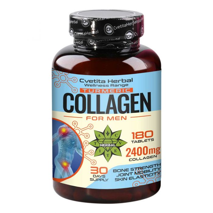 Kollagén Kurkumával - Collagen Turmeric (180 tabletta x 2400 mg)