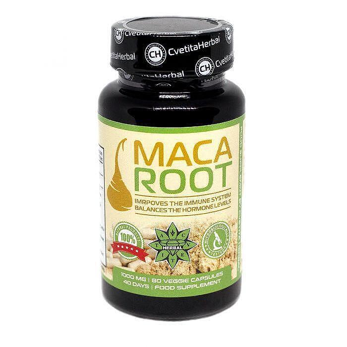 Maca gyökér kivonat - Maca Root (80 kapszula x 500 mg)