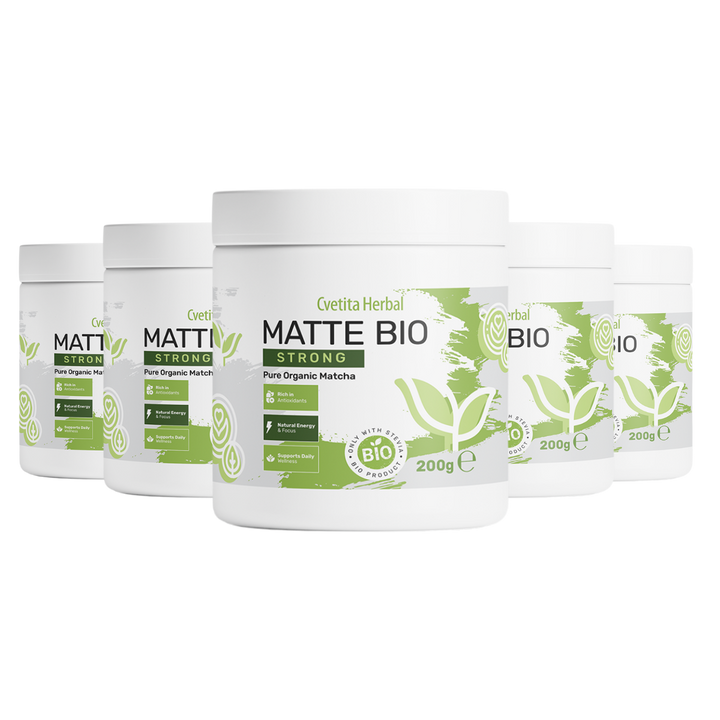 Matte Bio Strong - BIO MATCHA LATTE