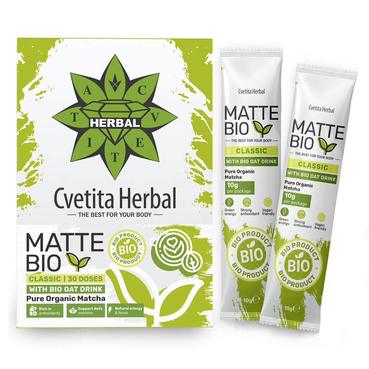 MATTE BIO CLASSIC – doboz 30 tasakkal