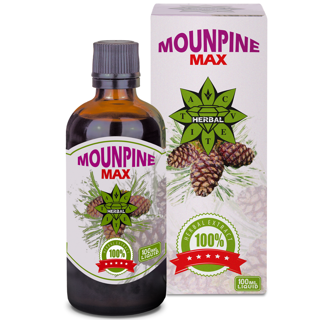 Bolgár alpesi törpefenyő toboz kivonat - Pinugenil – Mounpine Max (100 ml)