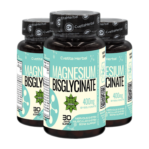 Magnézium Biszglicinát (30 tabl. x 400mg)
