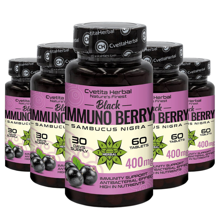 Fekete Bodza Kivonat - Black Immuno Berry (60 tabletta)