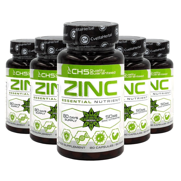 Cink Citrát - Zinc (80 kapszula x 50 mg)