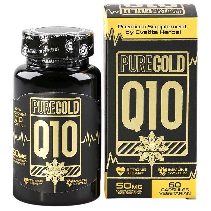 Koenzim Q10 Vegetáriánus – Pure Gold Q10 (60 kapszula)