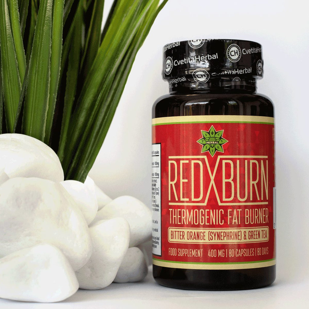 Keserű Narancs és Zöld Tea Kivonat – Red X Burn (80 kapszula × 400 mg)