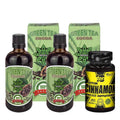 Green Tea + Cocoa - Zöld tea kakaóval 2 darab + Ajándék Ten/10 Fahéj