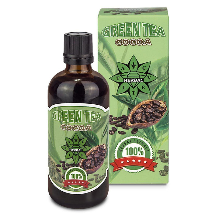 Green Tea + Cocoa - Zöld tea kakaóval 2 darab + Ajándék Ten/10 Fahéj