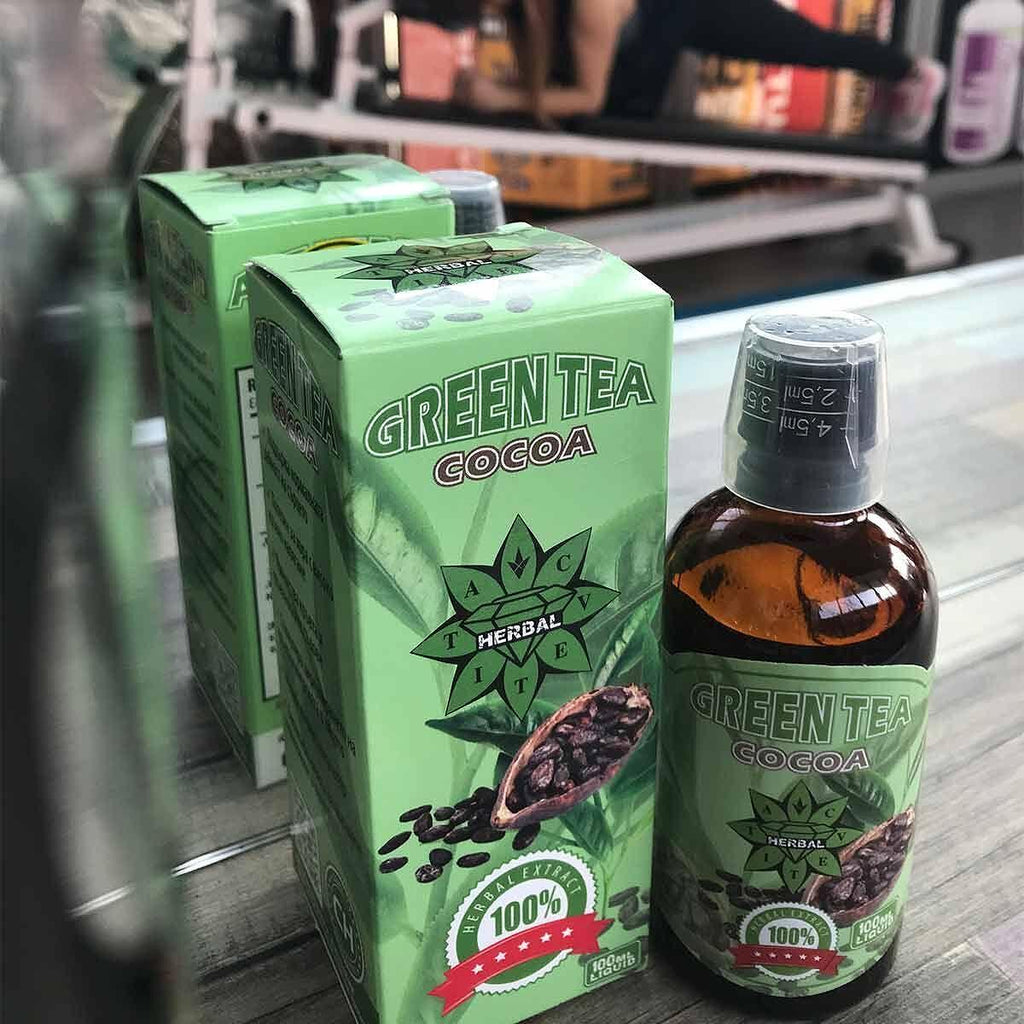 Green Tea + Cocoa - Zöld tea kakaóval 2 darab + Ajándék Ten/10 Fahéj